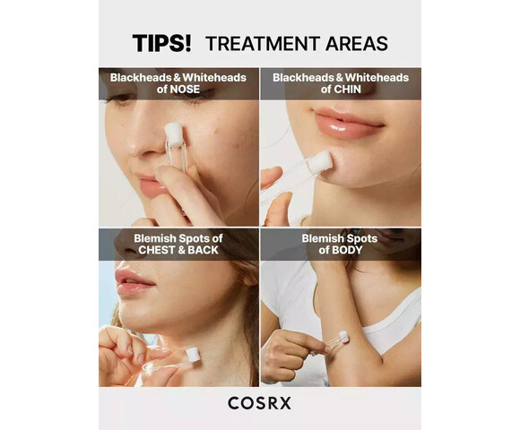 COSRX  The AHA 2 BHA 2 Blemish Treatment Καταπραϋντικό & Ενυδατικό Serum Προσώπου με AHA & Υαλουρονικό Οξύ για Αποτοξίνωση & Πανάδες 50ml