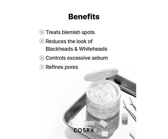 COSRX  The AHA 2 BHA 2 Blemish Treatment Καταπραϋντικό & Ενυδατικό Serum Προσώπου με AHA & Υαλουρονικό Οξύ για Αποτοξίνωση & Πανάδες 50ml