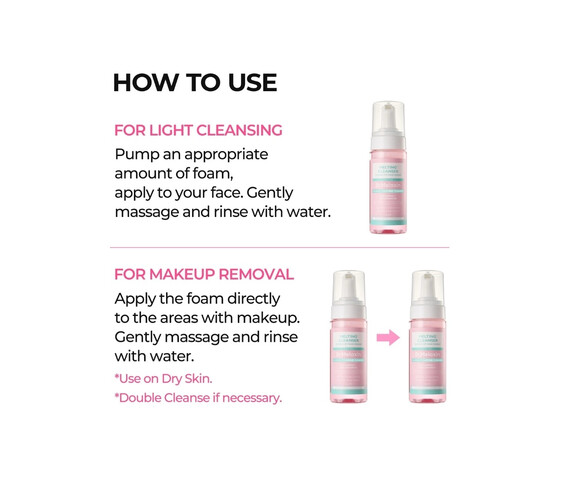 Dr.Melaxin Bubble Foaming Melting Cleanser- Αφρός καθαρισμού και ντεμακιγιάζ 150ml