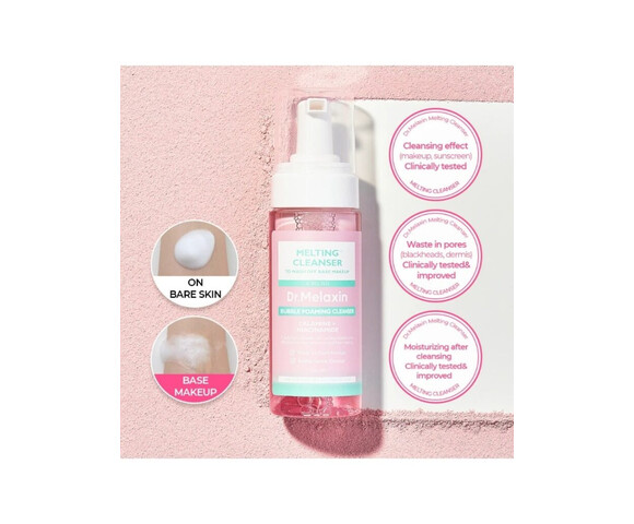Dr.Melaxin Bubble Foaming Melting Cleanser- Αφρός καθαρισμού και ντεμακιγιάζ 150ml