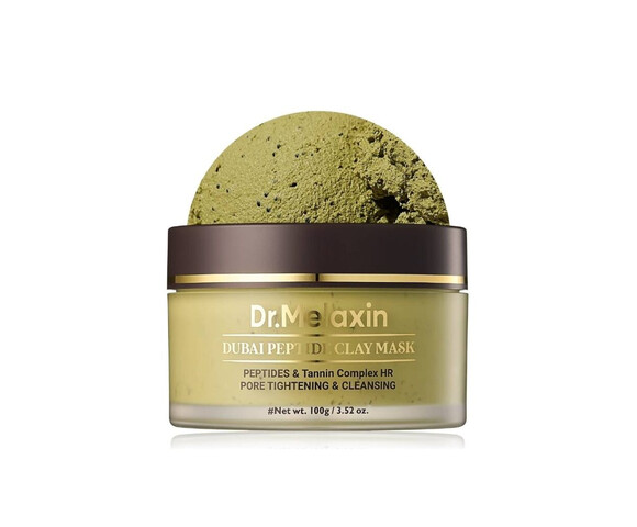 Dr.Melaxin Dubai Peptide Clay Mask- Μάσκα με Φιστίκι-Κακάο-Άργιλο για Σύσφιξη Αναζωογόνηση 100gr