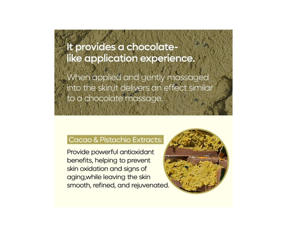 Dr.Melaxin Dubai Peptide Clay Mask- Μάσκα με Φιστίκι-Κακάο-Άργιλο για Σύσφιξη Αναζωογόνηση 100grDr.Melaxin Dubai Peptide Clay Mask- Μάσκα με Φιστίκι-Κακάο-Άργιλο για Σύσφιξη Αναζωογόνηση 100gr