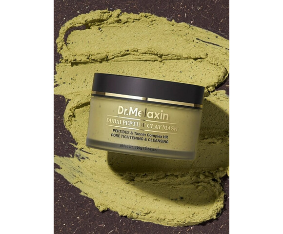 Dr.Melaxin Dubai Peptide Clay Mask- Μάσκα με Φιστίκι-Κακάο-Άργιλο για Σύσφιξη Αναζωογόνηση 100gr