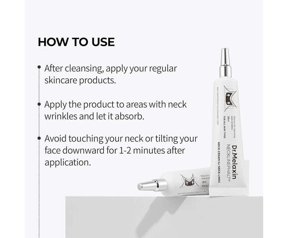 Dr.Melaxin Necklinephalt- Κρέμα λαιμού με αποτέλεσμα lifting