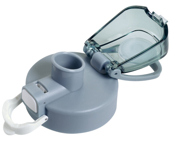 Ecolife Παιδικό Παγούρι Πλαστικό Μπλε Γκρι Tritan 650ml