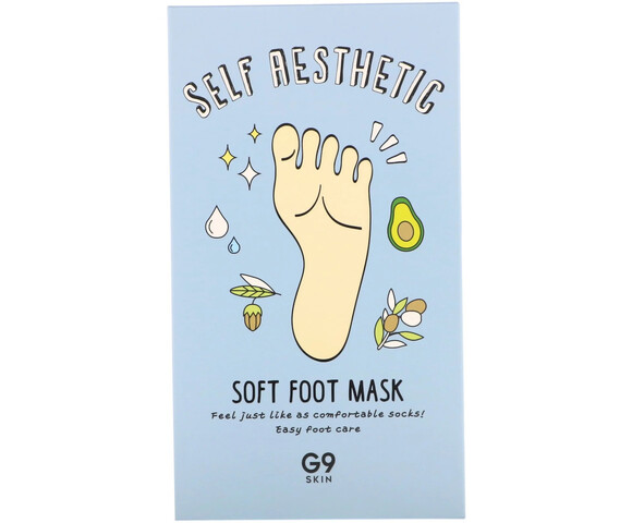 G9 Skin Self Aesthetic Soft Μάσκα Ενυδάτωσης για Πόδια 1τμχ