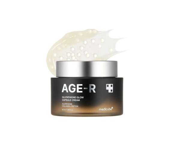 Medicube Glutathione Glow Capsule Cream - Ενυδατική & Συσφικτική Κρέμα λάμψης με κάψουλες γλουταθειόνης 50ml
