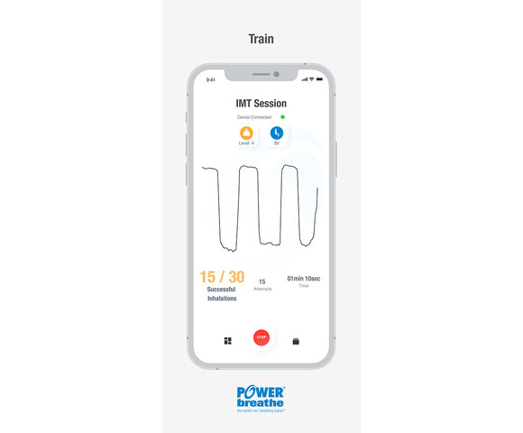 Powerbreathe Smart Adaptor & Actibreathe App (με την θήκη)