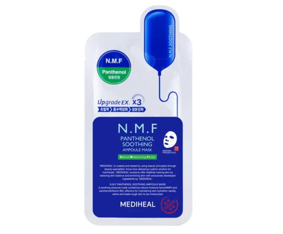 Mediheal N.M.F Panthenol Soothing Ampoule Mask- Μάσκα καταπράυνσης με πανθενόλη