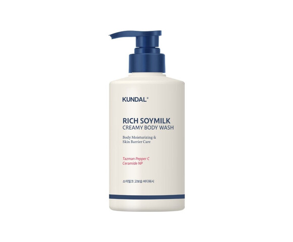 Kundal Rich Soymilk Body Wash -Ενυδατικό αφρόλουτρο με άρωμα Mellow Vanilla