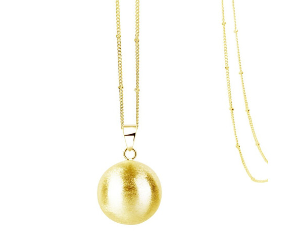 Bola μελωδικό Μενταγιόν εγκυμοσύνης-Pure Elegance Gold