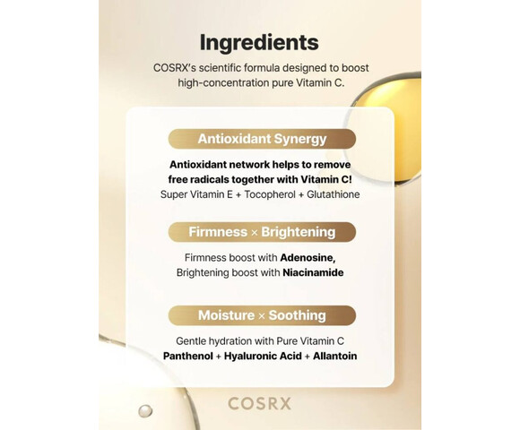 COSRX The Vitamin C 23 Serum Προσώπου με Βιταμίνη C για Πανάδες 20ml