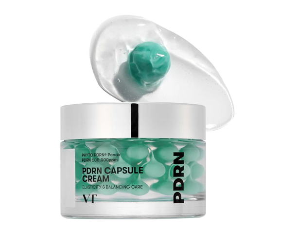 VT PDRN Capsule Cream 100 - Κρέμα σε Κάψουλες για Ελαστικότητα και Επανόρθωση Ισορροπίας 50ml