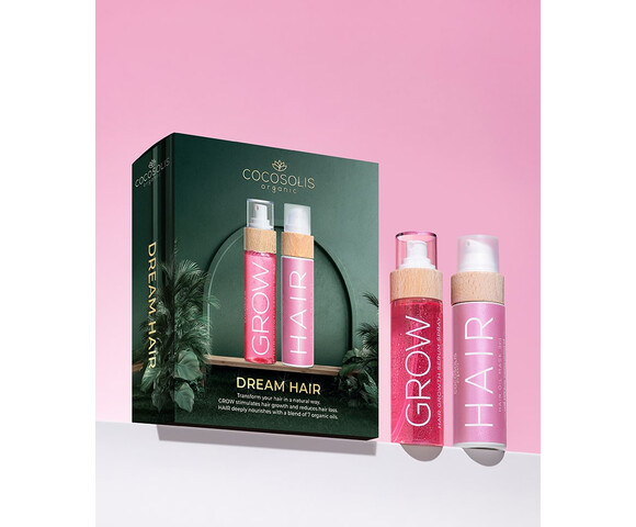 Cocosolis Dream Hair Σετ Περιποίησης Μαλλιών Αναδόμησης & Θρέψης με Μάσκα και Serum 2τμχ