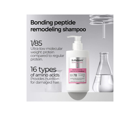 Dr.Melaxin Bondex Protein Bonding Remodeling Shampoo- Σαμπουάν εντατικής επανόρθωσης 400ml