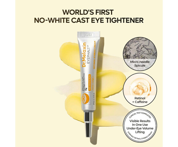 Dr. Melaxin Retinol Eyephalt Κρέμα Ματιών κατά των Μαύρων Κύκλων με Ρετινόλη 10gr