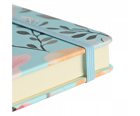 Estia Ημερήσια Ατζέντα 2026 Γαλάζια Floral 14.5x21.5εκ.