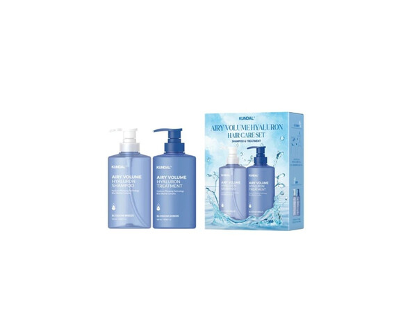 Kundal, Airy, Volume, Hyaluron, Shampoo, 500ml, – Σαμπουάν, με υαλουρονικό, για όγκο, με άρωμα, Blossom, Breeze