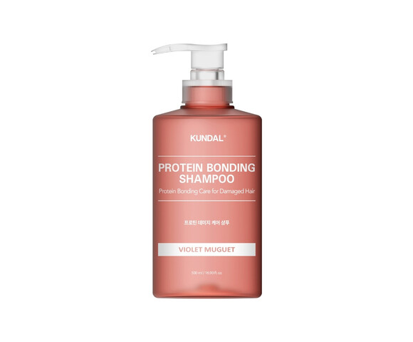 Kundal Protein Bonding Shampoo 500ml – Σαμπουάν Αναδόμησης/Θρέψης & Ενυδάτωσης για ταλαιπωρημένα μαλλιά με άρωμα Violet Muguet