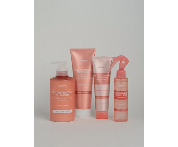 Kundal Protein Bonding Shampoo 500ml – Σαμπουάν Αναδόμησης/Θρέψης & Ενυδάτωσης για ταλαιπωρημένα μαλλιά με άρωμα Violet Muguet