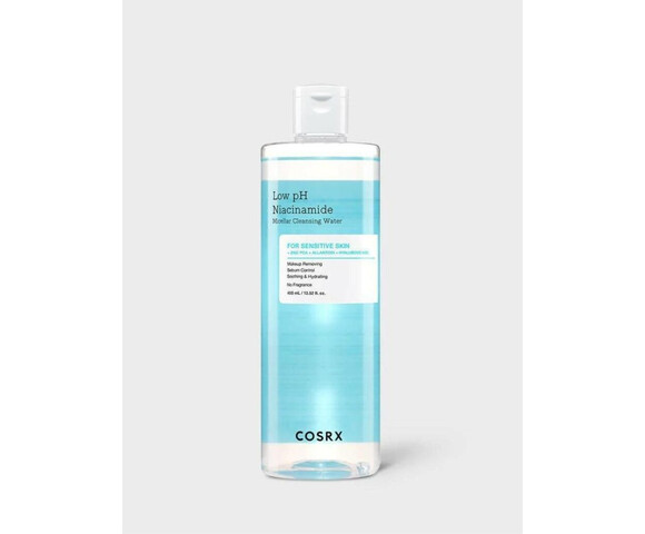 Low pH Niacinamide Micellar Cleansing water – Νερό καθαρισμού με χαμηλό pH για ευαίσθητες επιδερμίδες 400ml