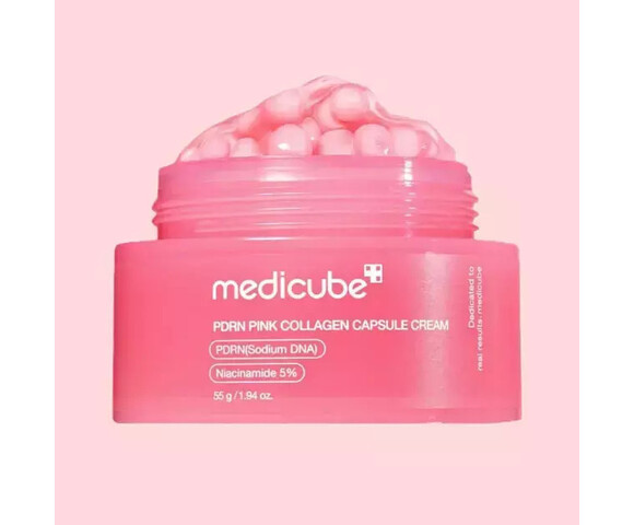 Medicube PDRN Pink Collagen Capsule Cream - Κρέμα με DNA σολωμού και Κολλαγόνο για glass skin 55gr