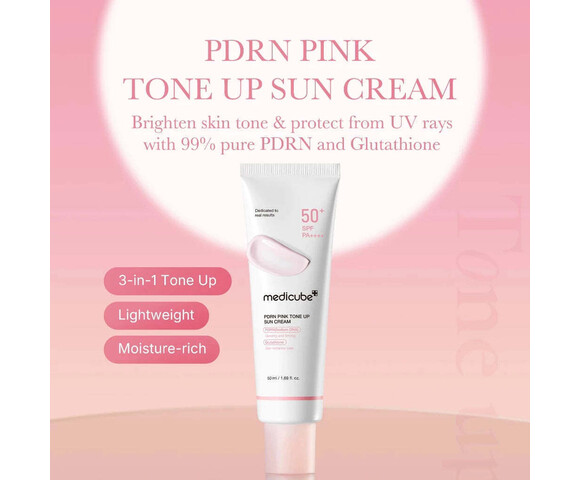 Medicube PDRN Pink Tone Up Αντηλιακή Κρέμα SPF50+ 50ml