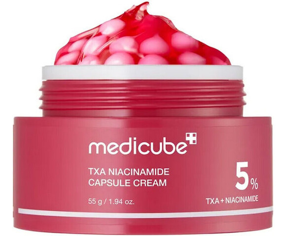 Medicube TXA Niacinamide Capsule - Ενυδατική & Αναπλαστική Κρέμα Προσώπου κατά των Ατελειών & της Ακμής με Υαλουρονικό Οξύ & Νιασιναμίδη 55gr