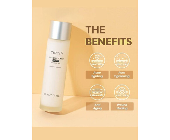 Tirtir Milk Skin Lotion Τόνωσης Προσώπου με Υαλουρονικό Οξύ και Παράγωγα Ρυζιού για Ευαίσθητες Επιδερμίδες 150ml