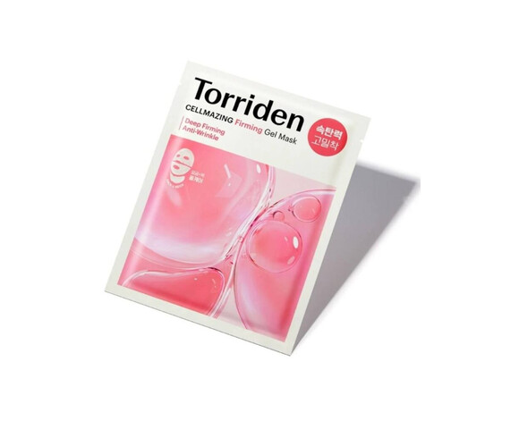 Torriden - Cellmazing Firming Gel Mask- Μάσκα τζελ προσώπου και λαιμού για Σύσφιξη Αντιγήρανση  Ενυδάτωση Καθαρισμό