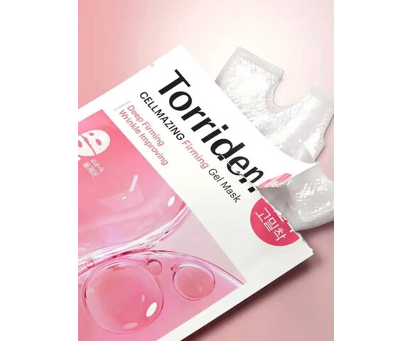Torriden - Cellmazing Firming Gel Mask- Μάσκα τζελ προσώπου και λαιμού για Σύσφιξη Αντιγήρανση  Ενυδάτωση Καθαρισμό