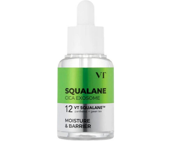 VT Cosmetics Squalane Cica Exosome Ampoule - Ενυδατικός ορός λείανσης και καταπράυνσης 30ml