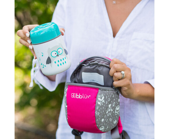 Bbluv Food – Θερμός Φαγητού με Κουτάλι b0122-R