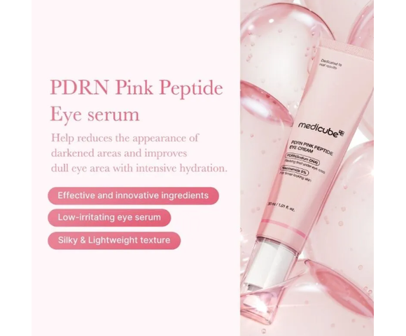 Medicube PDRN Pink Peptide - Κρέμα Ματιών με Ρετινόλη και pdrn 30ml