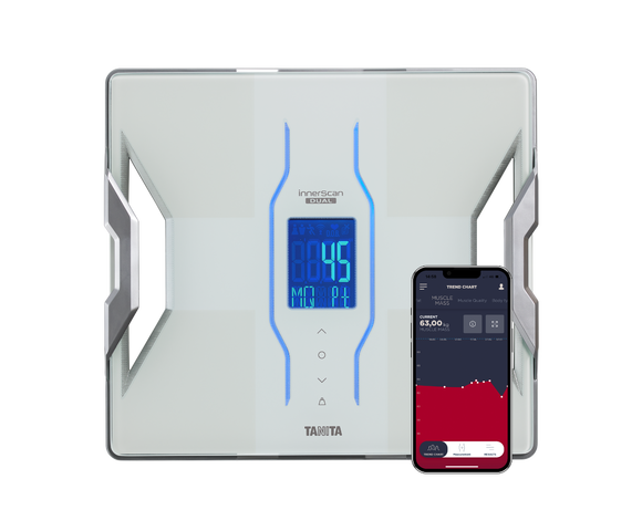 Tanita RD-953 Ζυγαριά με Λιπομετρητή & Bluetooth - Λευκό 5 Έτη Εγγύηση