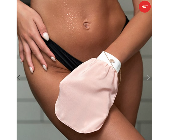 Cocosolis Organic - TAN & SHINE Gift Set με  ΔΩΡΟ DEEP Exfoliating Mitt (100% pure silk) !!!