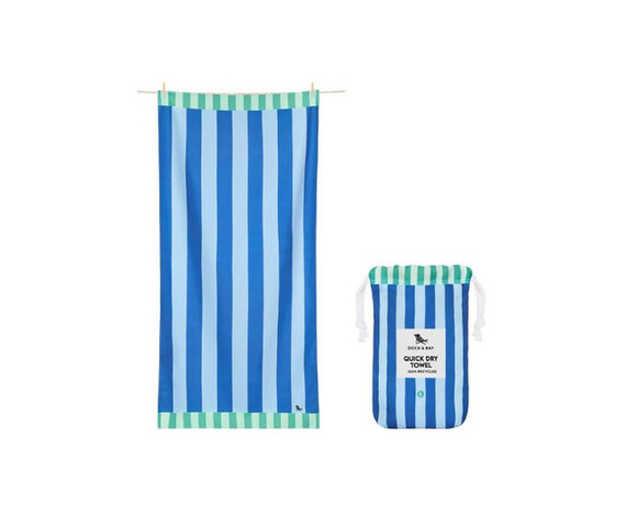 Dock & Bay: Πετσέτα θαλάσσης Quickdry - Blue Sky Microfiber (Μικροϊνες) X-Large  200x90cm