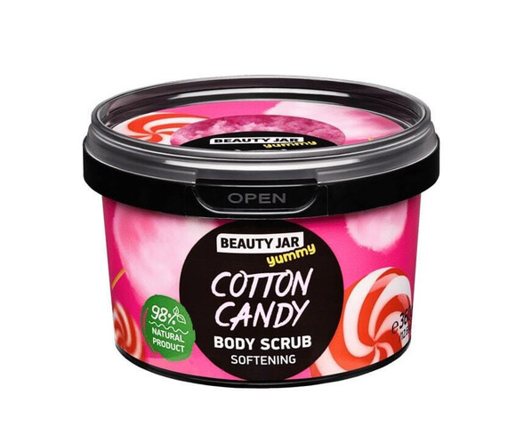 Beauty Jar Scrub Σώματος 360gr “YUMMY” COTTON CANDY