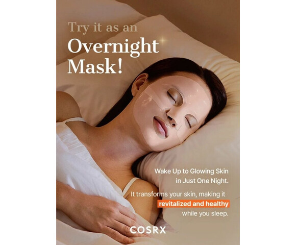 COSRX 5 PDRN Hyaluronic Acid Vital Hydrating Hydrogel Mask – Αντιγηραντική μάσκα νυκτός για Ενυδάτωση Αναζωογόνηση 34gr