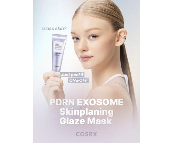 COSRX PDRN Exosome Skinplaning Glaze mask – Peel off μάσκα για λάμψη και σύσφιξη 50ml