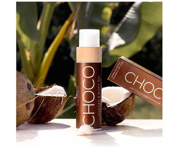 Cocosolis Organic - TAN & SHINE Gift Set με  ΔΩΡΟ DEEP Exfoliating Mitt (100% pure silk) !!!