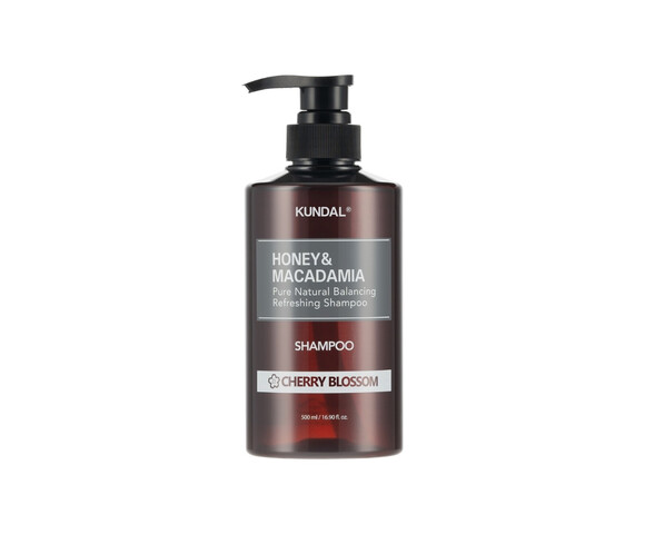 Kundal Honey & Macadamia Pure Shampoo 500ml- Σαμπουάν με άρωμα Cherry Blossom 500ml