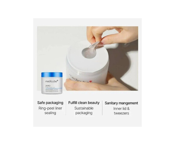 Medicube Zero Pore Pad Mild - Pads Τόνωσης Προσώπου για Ευαίσθητες Επιδερμίδες 70τμχ