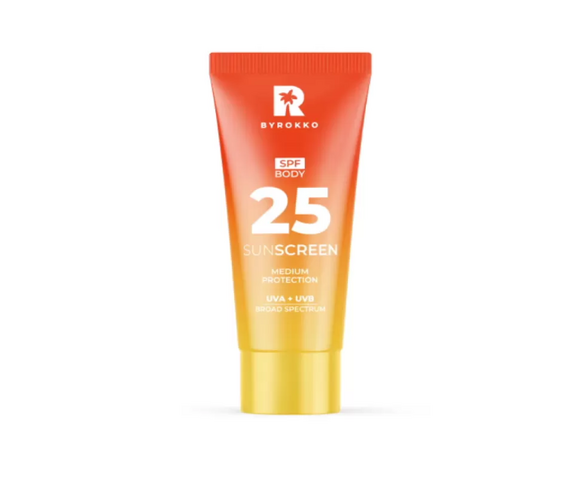 Byrokko Sunscreen Body SPF25 150ml BYR0121