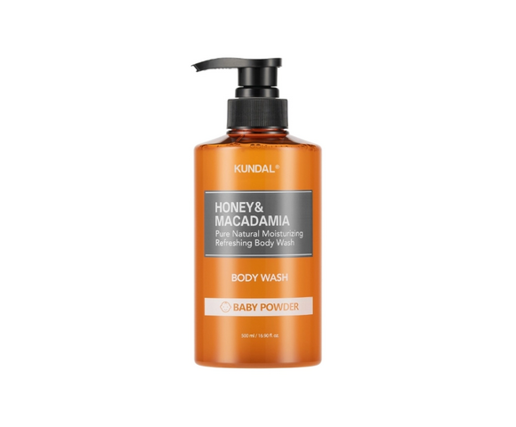 Kundal Honey & Macadamia Body wash 500ML – Baby Powder