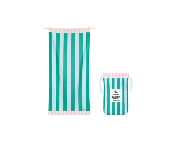 Dock & Bay: Πετσέτα θαλάσσης Quickdry - Pastel Pier Microfiber (Μικροϊνες)  Large  160x90cm