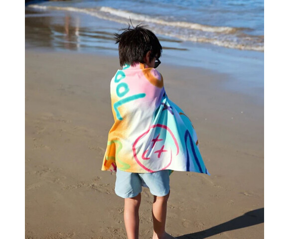 Dock & Bay Kids: Πετσέτα θαλάσσης παιδική Quickdry Cabana - Sand to Street (Μικροϊνες) Medium 130x70cm