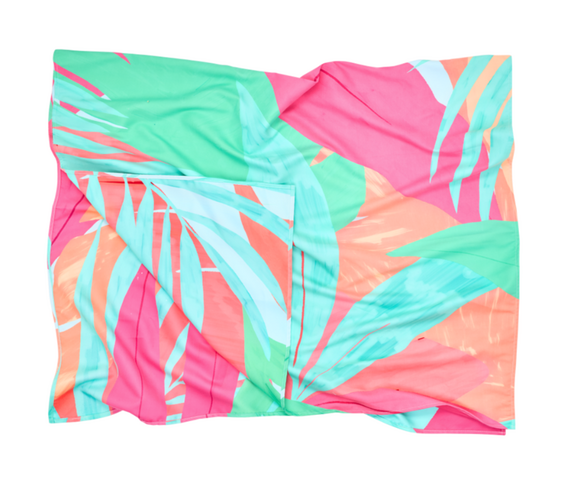 Dock & Bay: Πετσέτα θαλάσσης Quickdry - Hot Tropics Microfiber (Μικροϊνες) X-Large  200x90cm