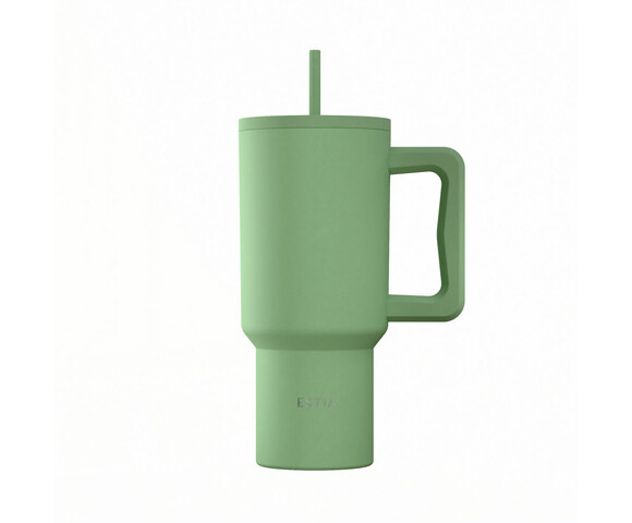 Estia  Θερμός  Straw Tumbler XL SAVE THE AEGEAN  900ml Pine 01-41502