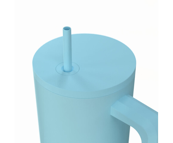 Estia  Θερμός  Straw Tumbler XL SAVE THE AEGEAN Artic 900ml